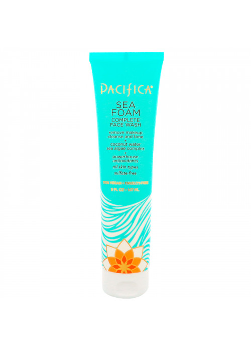 Pacifica, Complete Face Wash, Sea Foam, 5 fl oz (147 ml)