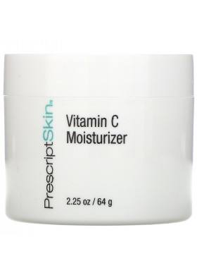 PrescriptSkin, Vitamin C Moisturizer, Enhanced Brightening Lightweight Cream, 2.25 oz (64 g)