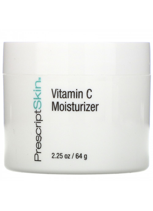 PrescriptSkin, Vitamin C Moisturizer, Enhanced Brightening Lightweight Cream, 2.25 oz (64 g)