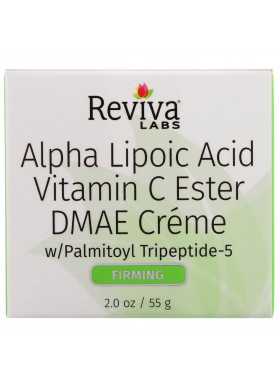 Reviva Labs, Alpha Lipoic Acid, Vitamin C Ester & DMAE Cream, 2 oz (55 g)