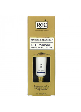 RoC, Retinol Correxion, Deep Wrinkle Daily Moisturizer, SPF 30, 1.0 fl oz (30 ml)
