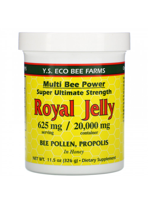 Y.S. Eco Bee Farms, Royal Jelly, 625 mg, 11.5 oz (326 g)