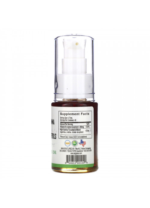 A.C. Grace Company, Unique E, Natural Vitamin E Oil, 1 fl oz (30 ml)