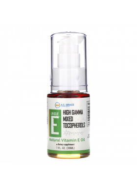 A.C. Grace Company, Unique E, Natural Vitamin E Oil, 1 fl oz (30 ml)