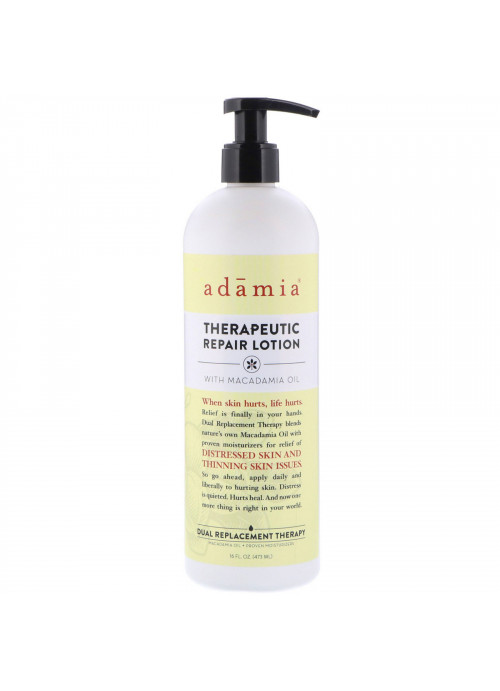Adamia, Therapeutic Repair Lotion with Macadamia Oil, 16 fl oz (473 ml)