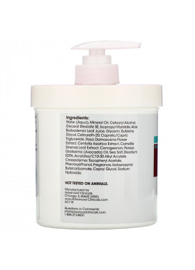Advanced Clinicals, Anti-Aging Rescue Cream, Bulgarian Rose, 16 oz (454 g)