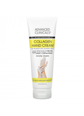Advanced Clinicals, Collagen Hand Cream,  8 fl oz (237 ml)