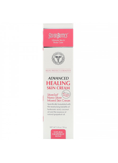 American Biotech Labs, Advanced Healing Skin Cream, Natural Grapefruit Scent, 3.4 oz (96 g)