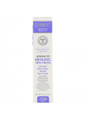 American Biotech Labs, Advanced Healing Skin Cream, Natural Lavender Scent, 1.2 oz (34 g)