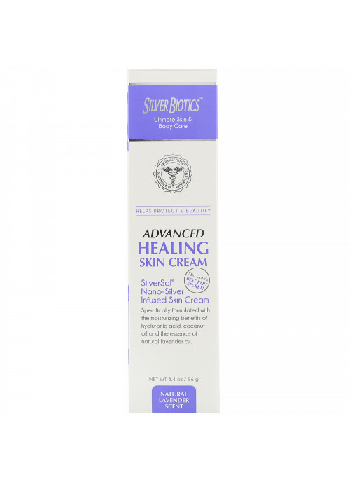 American Biotech Labs, Advanced Healing Skin Cream, Natural Lavender Scent, 3.4 oz (96 g)