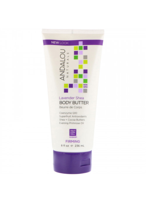 Andalou Naturals, Body Butter, Firming, Lavender Shea, 8 fl oz (236 ml)