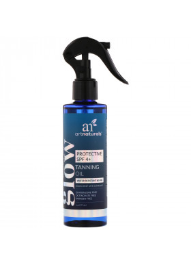 Artnaturals, Glow, Tanning Oil, Protective SPF 4+, 6 oz (177 ml)