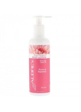 Aubrey Organics, Body Lotion, Rosa Mosqueta, Dry Skin, 8 fl oz (237 ml)