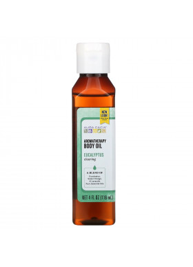 Aura Cacia, Aromatherapy Body Oil, Clearing Eucalyptus, 4 fl oz (118 ml)