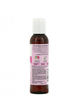 Aura Cacia, Aromatherapy Body Oil, Comforting Geranium, 4 fl oz (118 ml)