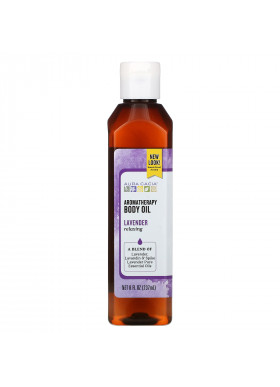 Aura Cacia, Aromatherapy Body Oil, Lavender, 8 fl oz (237 ml)
