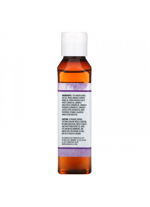 Aura Cacia, Aromatherapy Body Oil, Relaxing Lavender, 4 fl oz (118 ml)