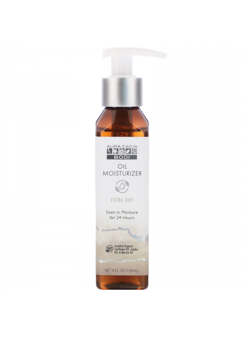 Aura Cacia, Bodi, Oil Moisturizer, Extra Dry, 4 fl oz (118 ml)
