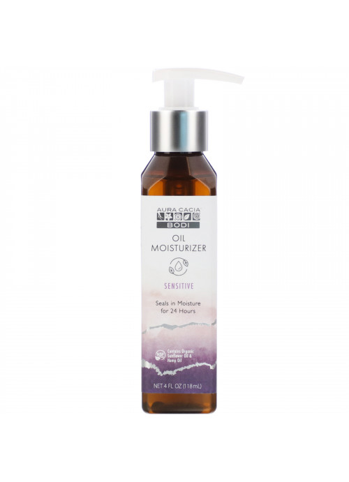 Aura Cacia, Bodi, Oil Moisturizer, Sensitive,  4 fl oz (118 ml)