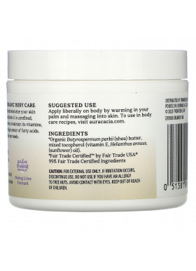 Aura Cacia, Organic Shea Butter, 3.25 oz (92 g)