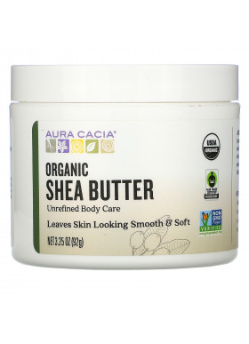 Aura Cacia, Organic Shea Butter, 3.25 oz (92 g)