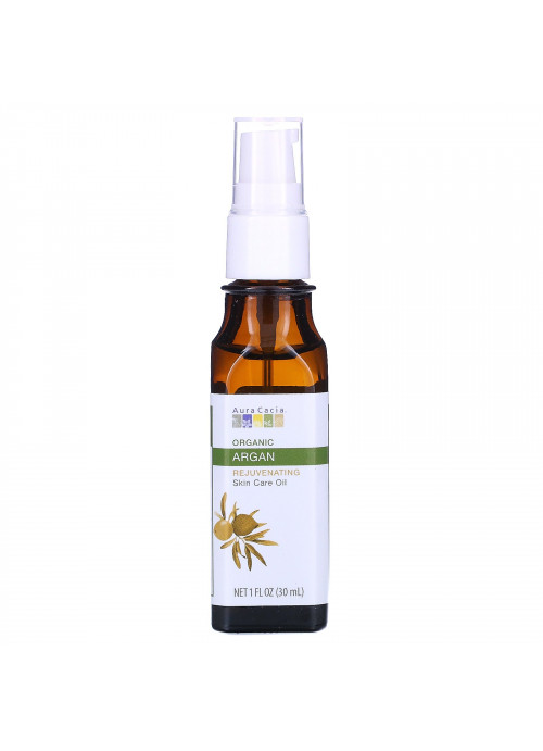 Aura Cacia, Organic Skin Care Oil, Rejuvenating, Argan, 1 fl oz (30 ml)