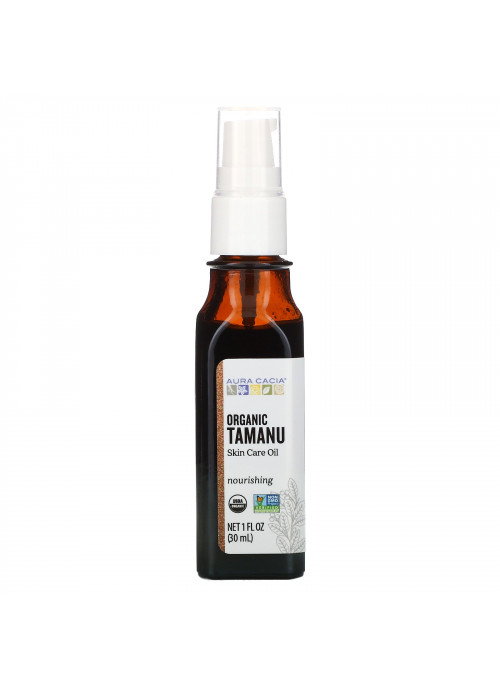 Aura Cacia, Organic Tamanu Skin Care Oil, 1 fl oz (30 ml)
