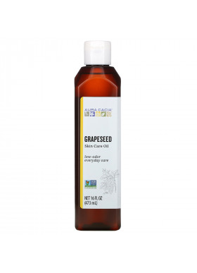 Aura Cacia, Skin Care Oil,  Grapeseed, 16 fl oz (473 ml)