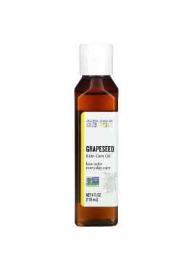 Aura Cacia, Skin Care Oil,  Grapeseed, 4 fl oz (118 ml)