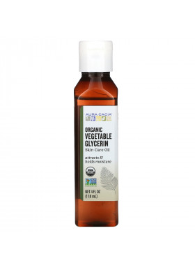Aura Cacia, Skin Care Oil, Vegetable Glycerin, 4 fl oz (118 ml)