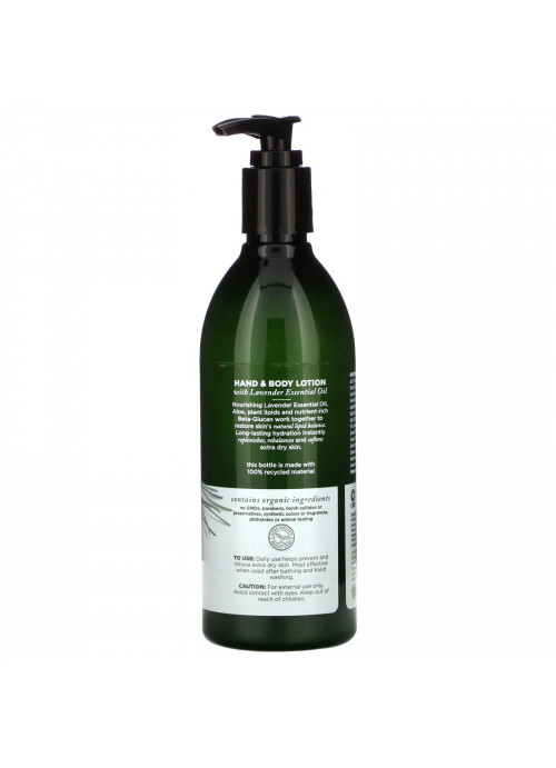 Avalon Organics, Hand & Body Lotion, Nourishing Lavender, 12 oz (340 g)