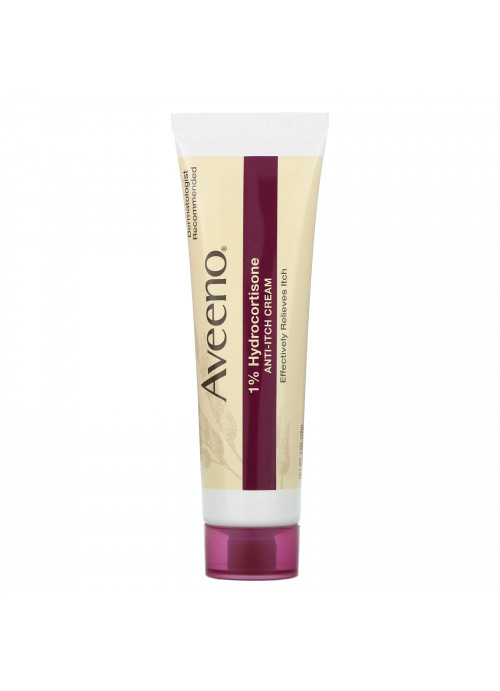 Aveeno, Active Naturals, 1% Hydrocortisone, Anti-Itch Cream, 1 oz (28 g)