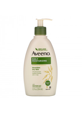 Aveeno, Active Naturals, Daily Moisturizing Lotion, Fragrance Free, 12 fl oz (354 ml)
