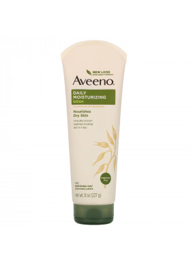 Aveeno, Active Naturals, Daily Moisturizing Lotion, Fragrance Free, 8 oz (227 g)