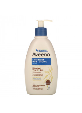 Aveeno, Active Naturals, Skin Relief, Gentle Scent Lotion, Nourishing Coconut, 12 fl oz (354 ml)