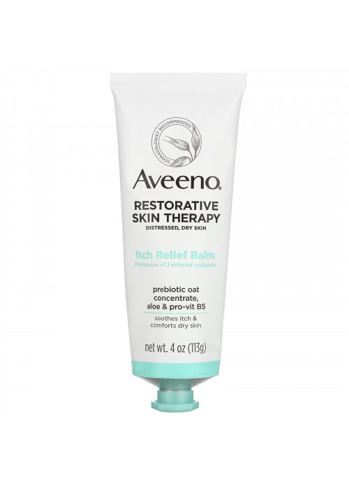 Aveeno, Restorative Skin Therapy, Itch Relief Balm, 4 oz (113 g)