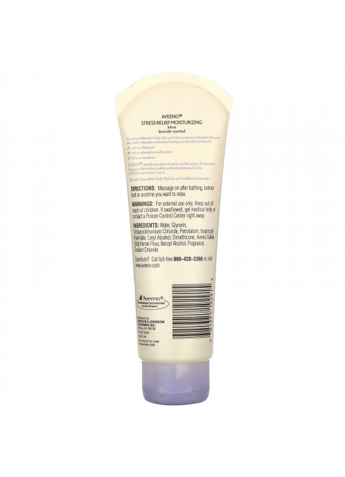Aveeno, Stress Relief Moisturizing Lotion, Lavender,  2.5 oz (71 g)