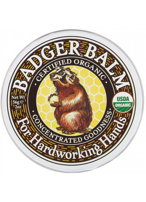 Badger Company, Badger Balm For Hardworking Hands, 2 oz (56 g)