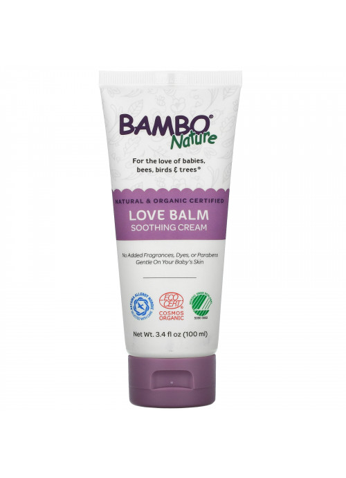 Bambo Nature, Love Balm Soothing Cream, 3.4 fl oz (100 ml)