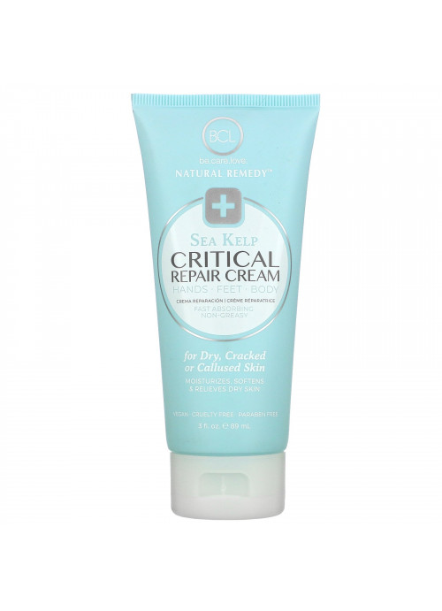 BCL, Be Care Love, Natural Remedy, Critical Repair Cream, 3 fl oz (89 ml)