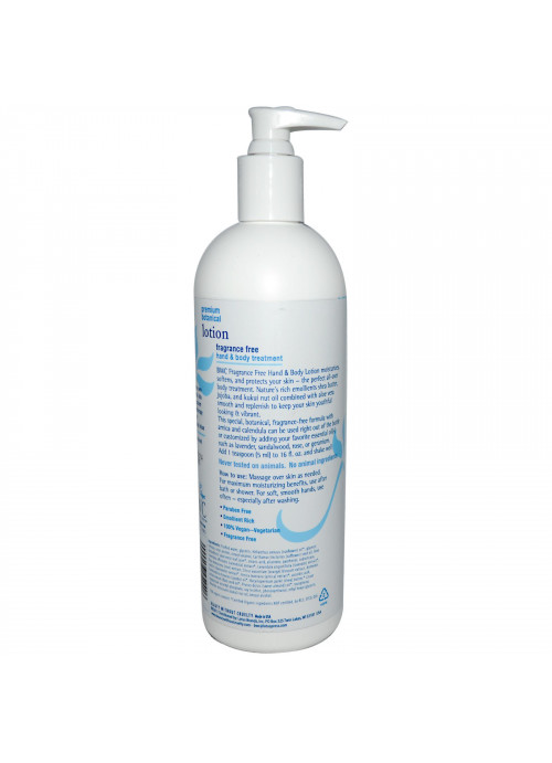Beauty Without Cruelty, Fragrance Free Lotion, 16 fl oz (473 ml)
