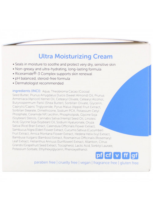 Ceramedx, Ultra Moisturizing Cream, Fragrance-Free, 6 oz (170 g)