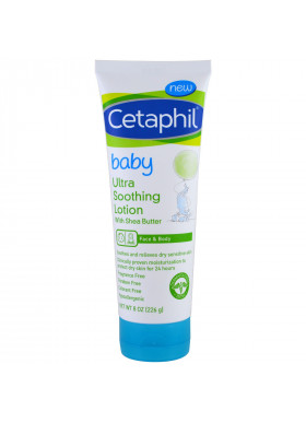 Cetaphil, Baby, Ultra Soothing Lotion With Shea Butter, 8 oz (226 g)