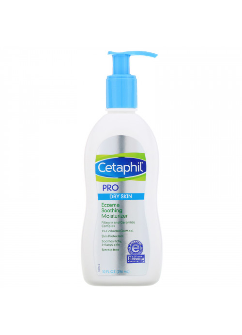 Cetaphil, Pro, Eczema Soothing Moisturizer, Dry Skin, 10 fl oz (296 ml)
