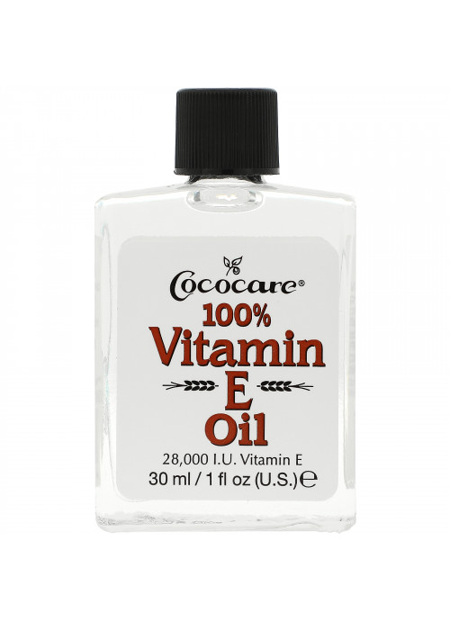 Cococare, 100% Vitamin E Oil, 28,000 IU, 1 fl oz (30 ml)