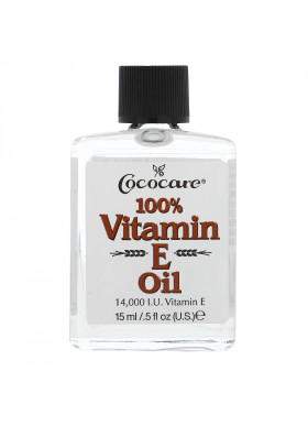 Cococare, 100% Vitamin E Oil, .5 fl oz (15 ml)
