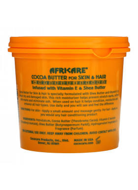 Cococare, Africare, Cocoa Butter For Skin & Hair, 10.5 oz (297 g)