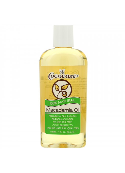 Cococare, Macadamia Oil, 4 fl oz (118 ml)