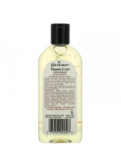 Cococare, Vitamin E Antioxidant Gel, 8.5 fl oz (250 ml)