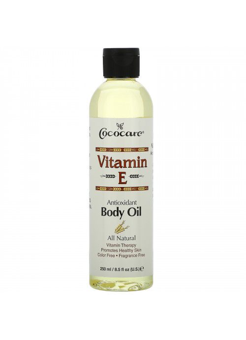 Cococare, Vitamin E, Body Oil, 8.5 fl oz (250 ml)